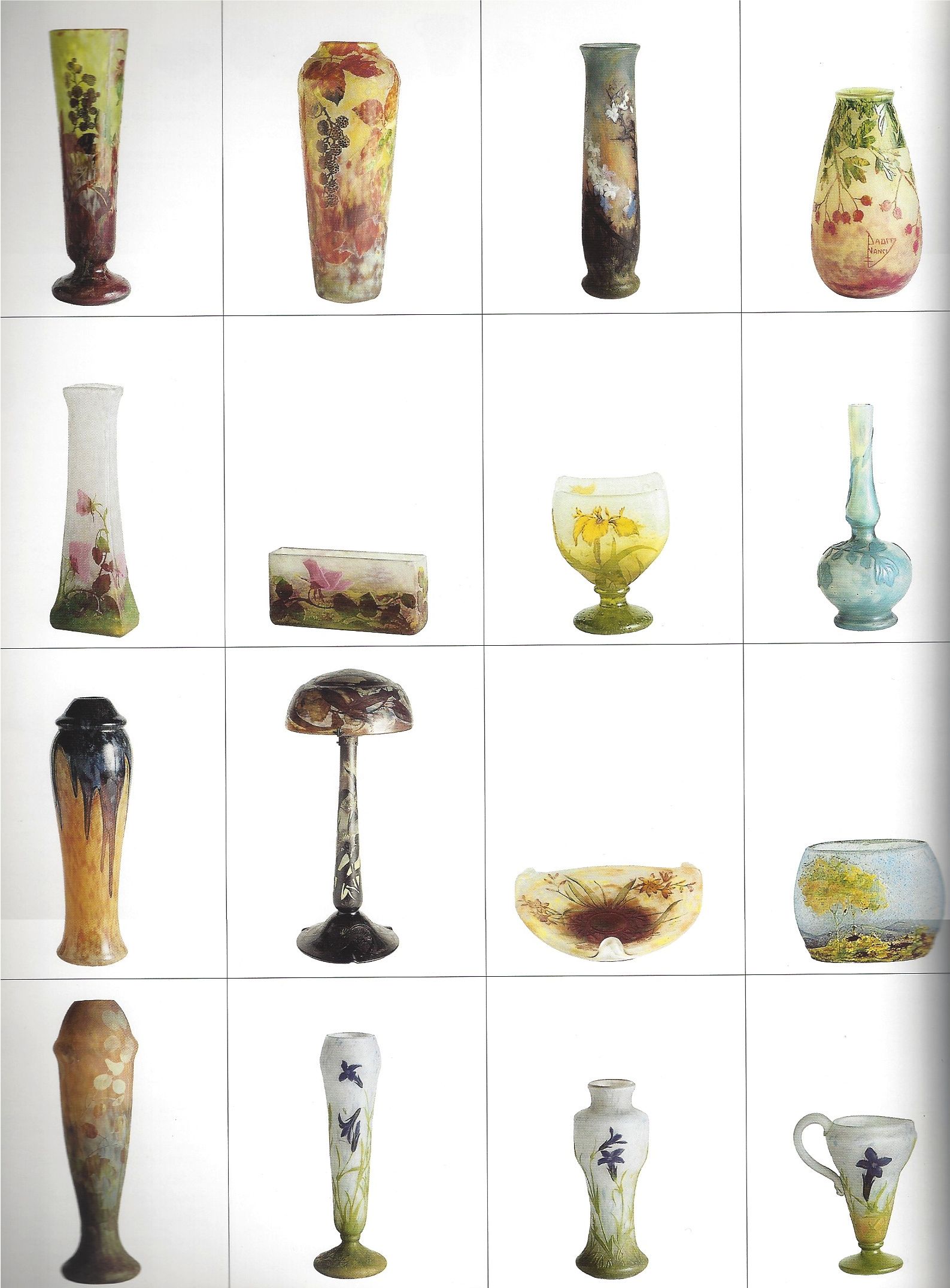 Miniature Daum Flower Vase